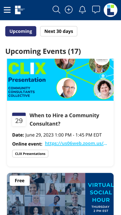 MyCLI - Community Leaders Screenshot