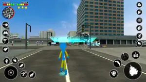 Stickman Rope Hero Spider Game screenshot 1