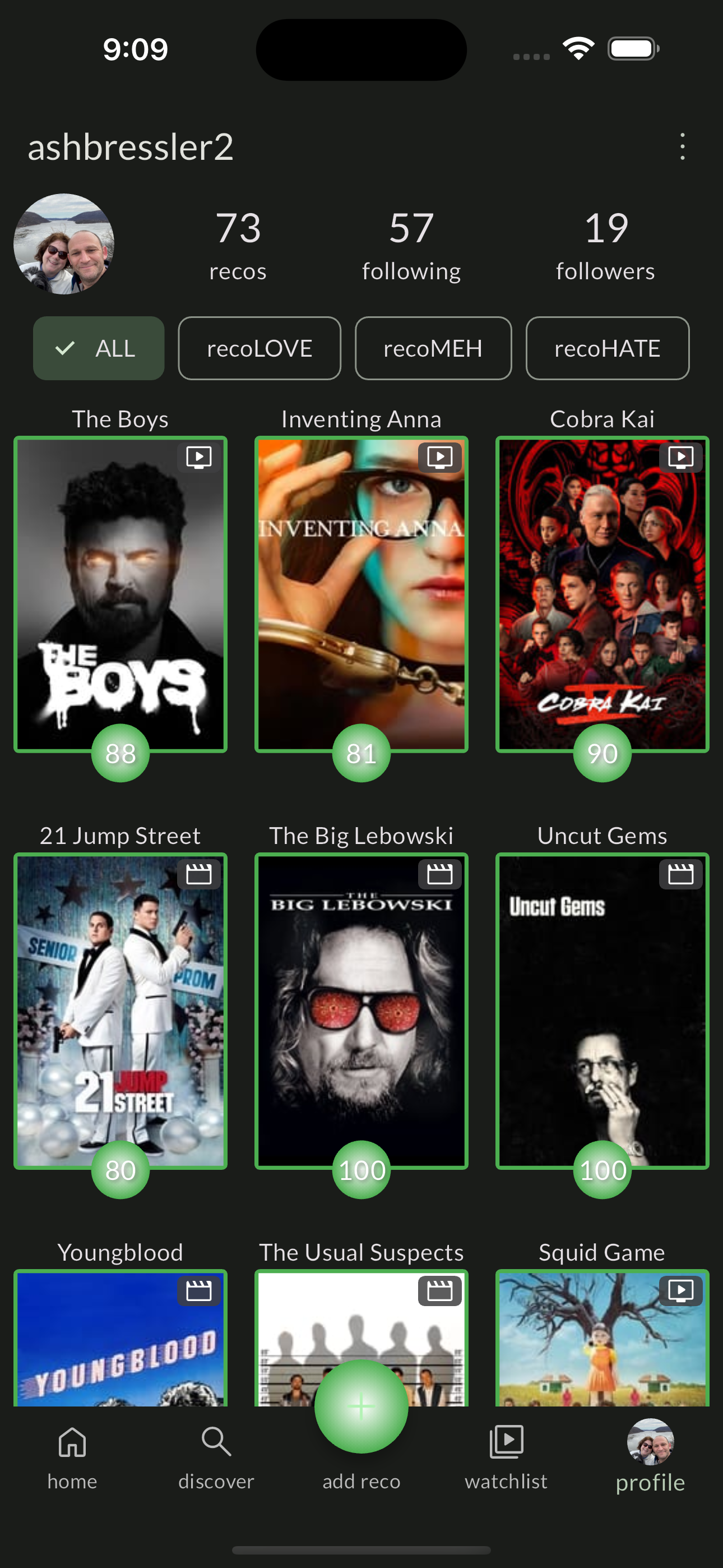 reco - What to Watch