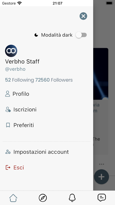 Verbho Social Network Screenshot
