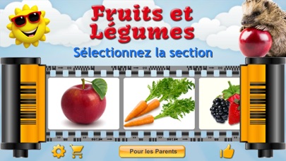 Screenshot #1 pour Fruits et Légumes pour Bébé