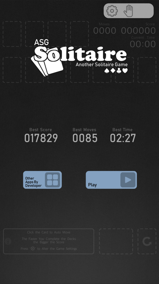 #1. Solitaire ASG (iOS) 由: Wayne Perry