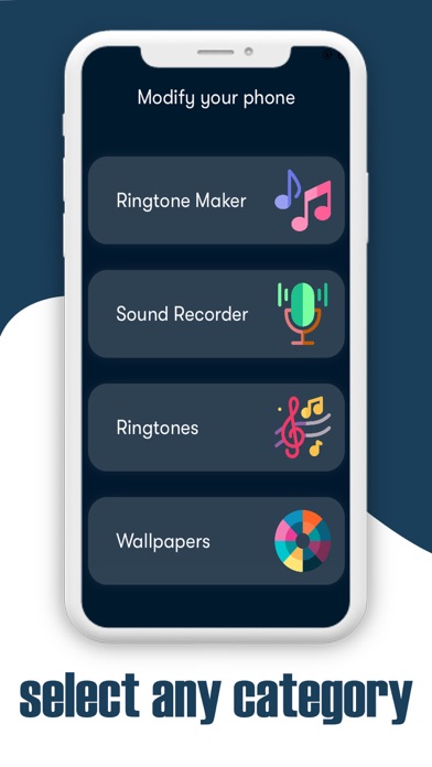 Ringtones & Backgrounds Screenshot