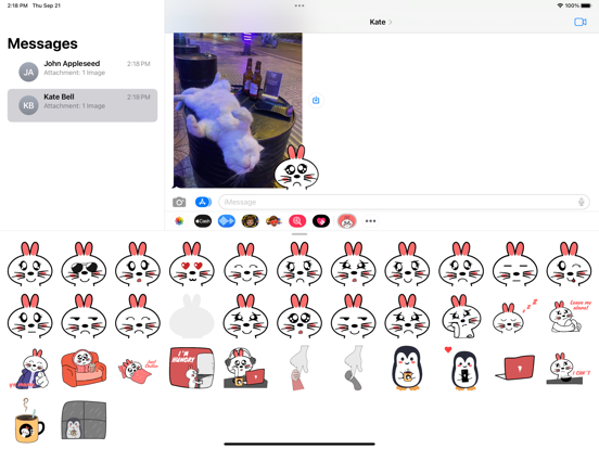 Screenshot #4 pour Nubbi Stickers