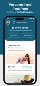 Morning Mindset: Daily Routine screenshot #3 for iPhone