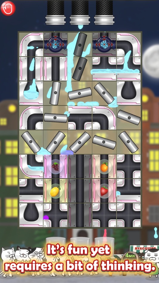 #1. Water Panic Juice:Slide Puzzle (iOS) Bởi: ACQUIRE Corp.