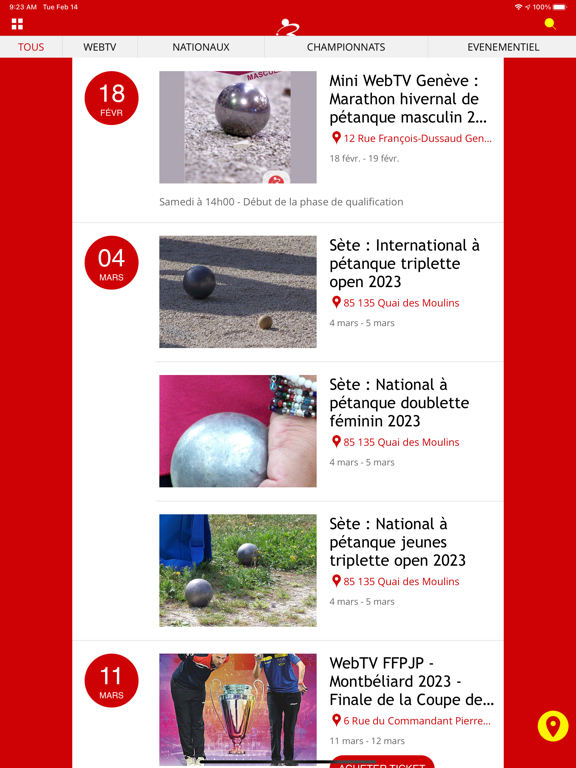Screenshot #6 pour Petanque avec Boulistenaute