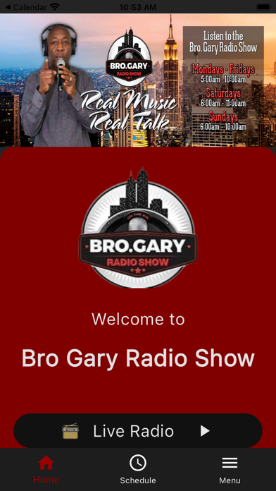 Bro Gary Radio Show Screenshot
