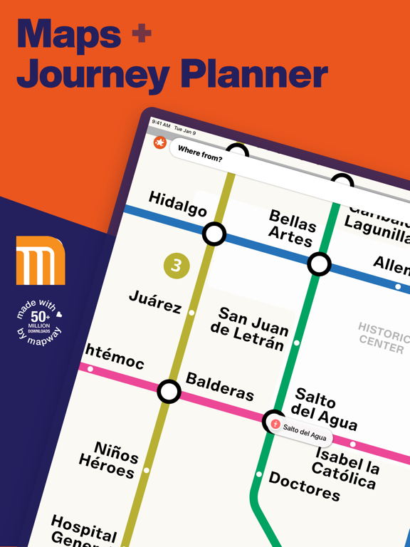 Screenshot #4 pour Mexico City Metro Map