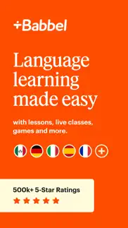 babbel - language learning iphone screenshot 1