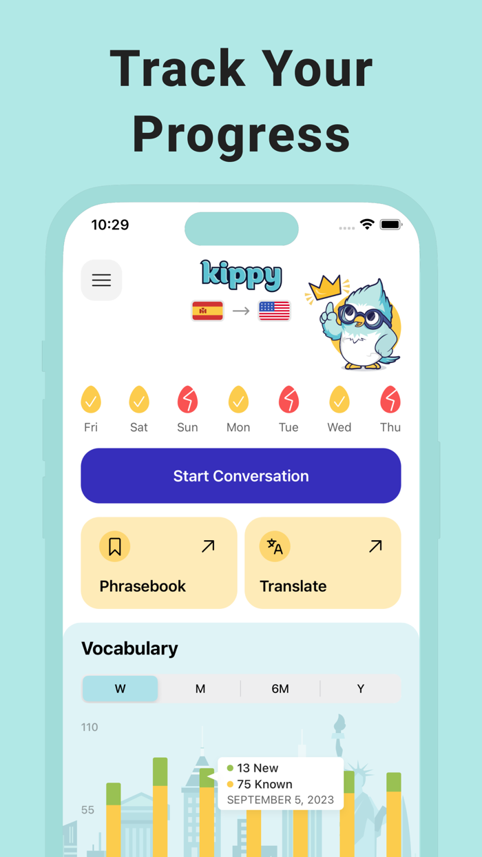 Learn Spanish English Kippy AI