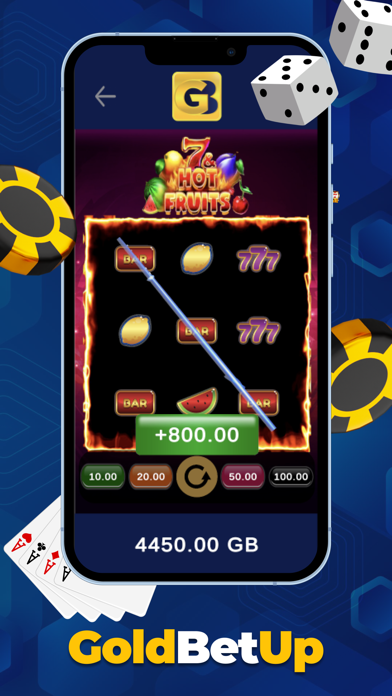 Gold Bet-Up Screenshot