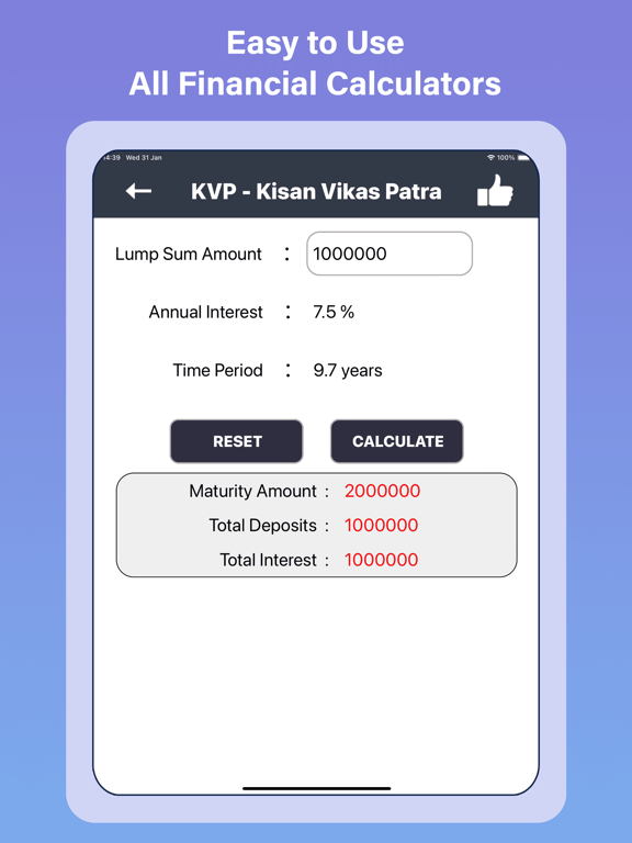 Financial Calculator ® iPad screenshot 8 - Utilities app