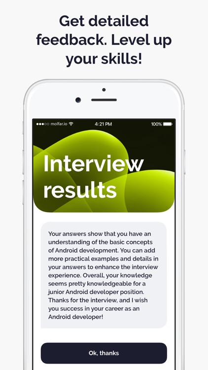 MyVirtualPeer – Job Interviews screenshot-5