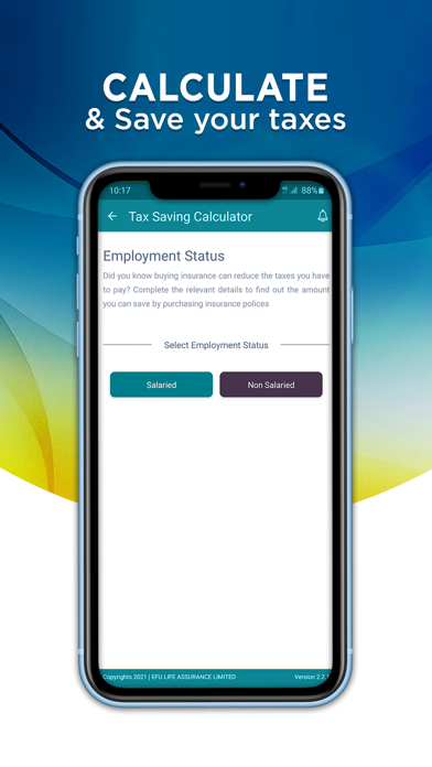EFU Life PlanIT Screenshot