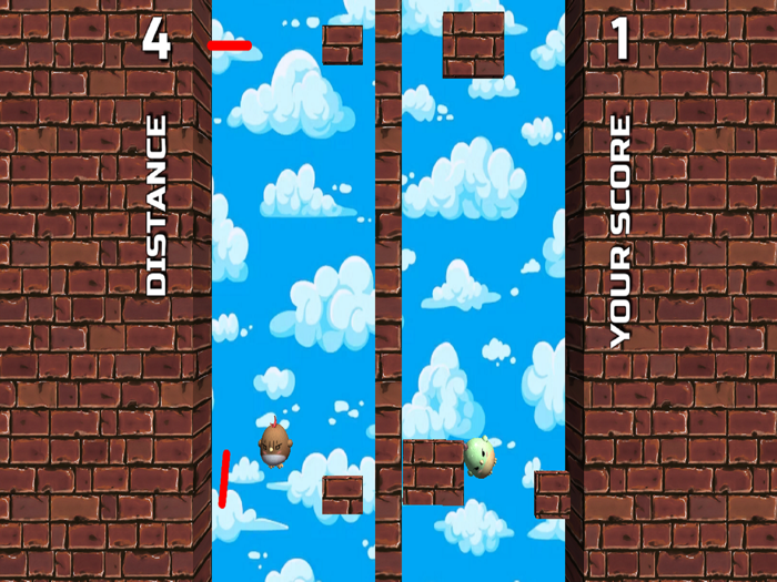 Zom Couple Flying 3D