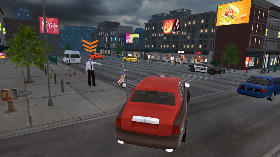 #3. Real Taxi Game (iOS) By: Saba Aslam