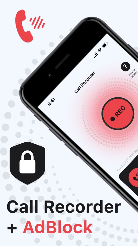 #1. Phone Call Recorder, Recording (iOS) 由: Security App LTD