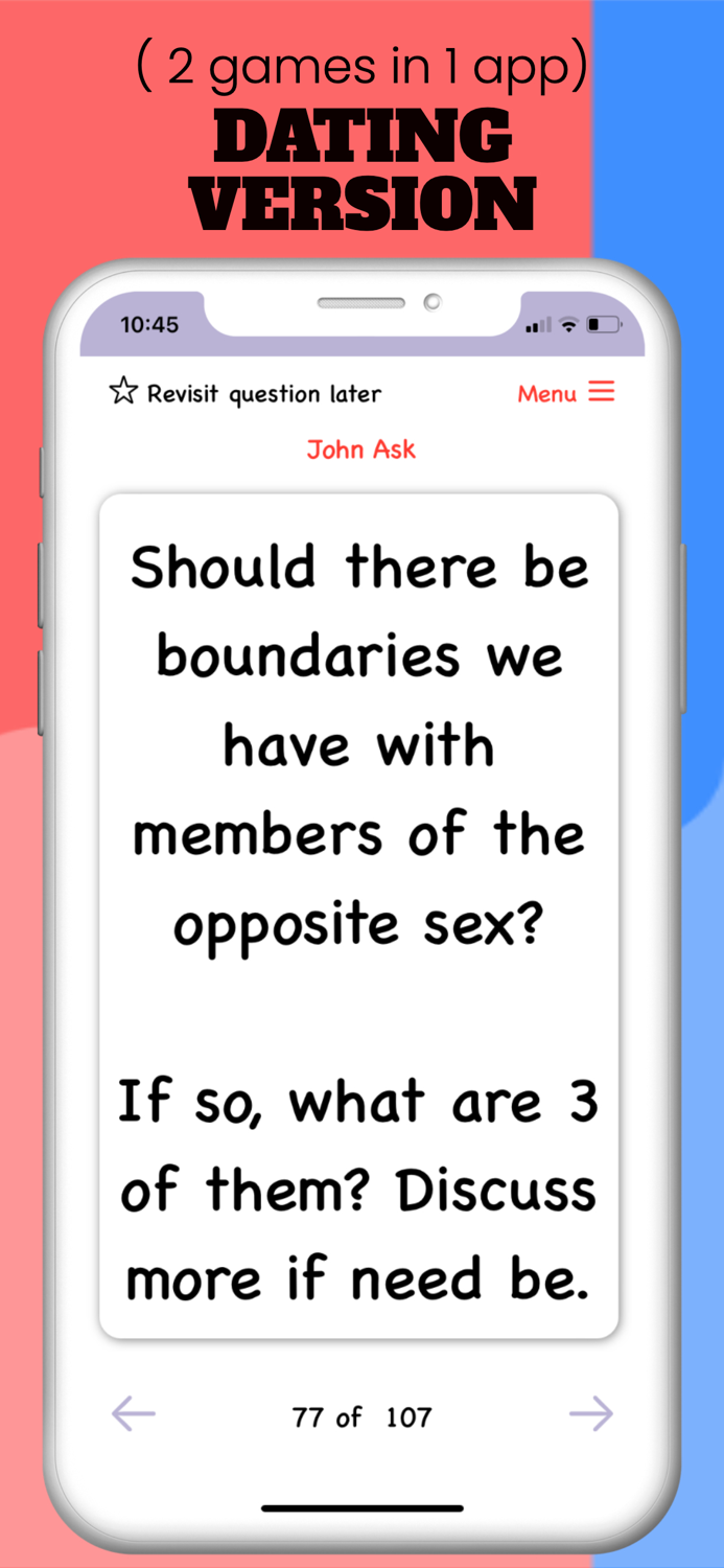 Same Page - Relationship Game