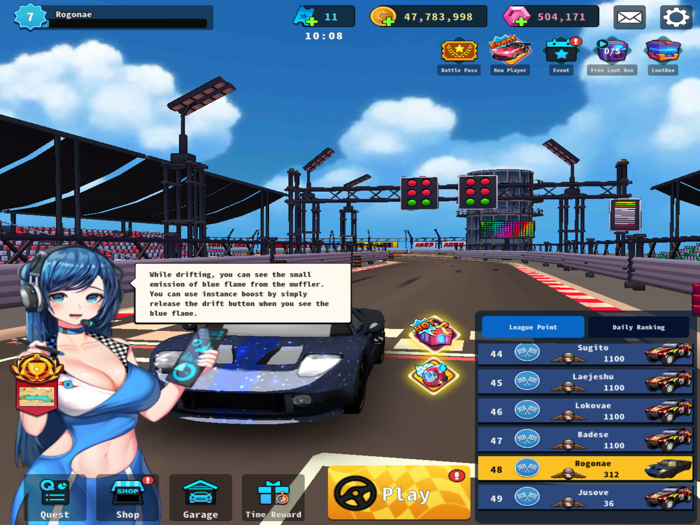 Drift Rally Boost ON