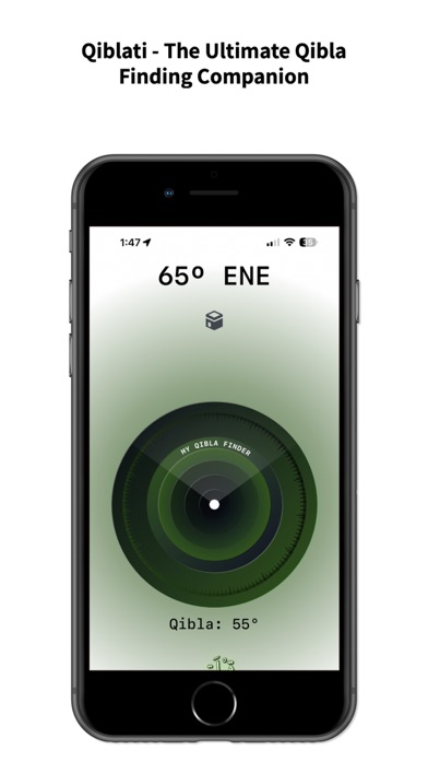 Qiblati: My Qibla iPhone screenshot 4 - Utilities app