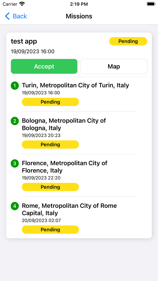 #2. BP + Aral for EETS - Driver (iOS) Podle: Trafineo GmbH & Co KG