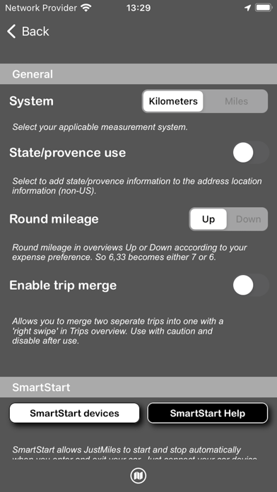JustMiles Screenshot