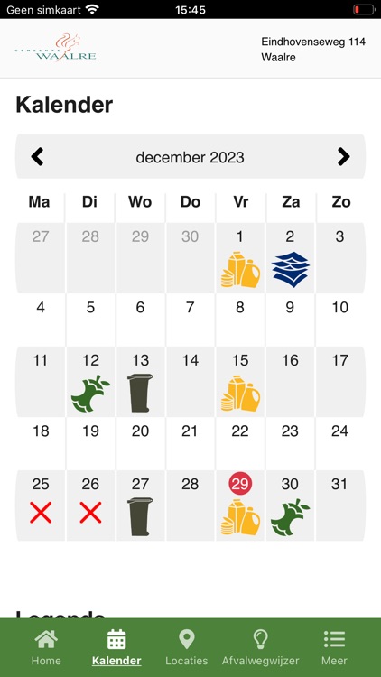 Afvalkalender Waalre