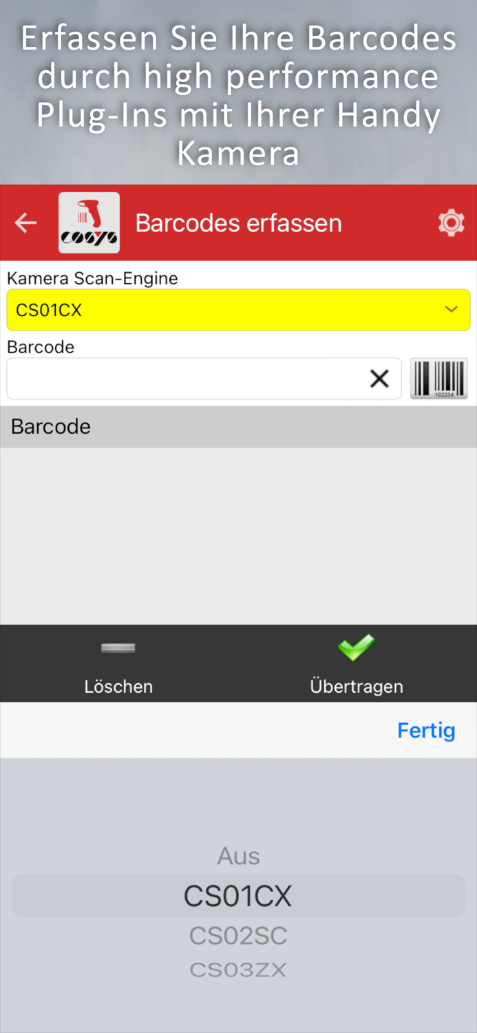COSYS QR - Barcode - Scanner