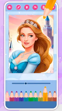 Game screenshot Princess Coloringbook. hack