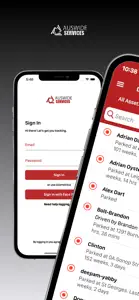 Auswide Services Tracking screenshot #1 for iPhone