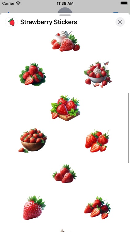 Strawberry Stickers by Paul Scott