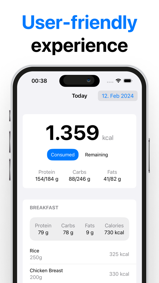 Calorique: Calorie Counter - 1.0.5 - (iOS)