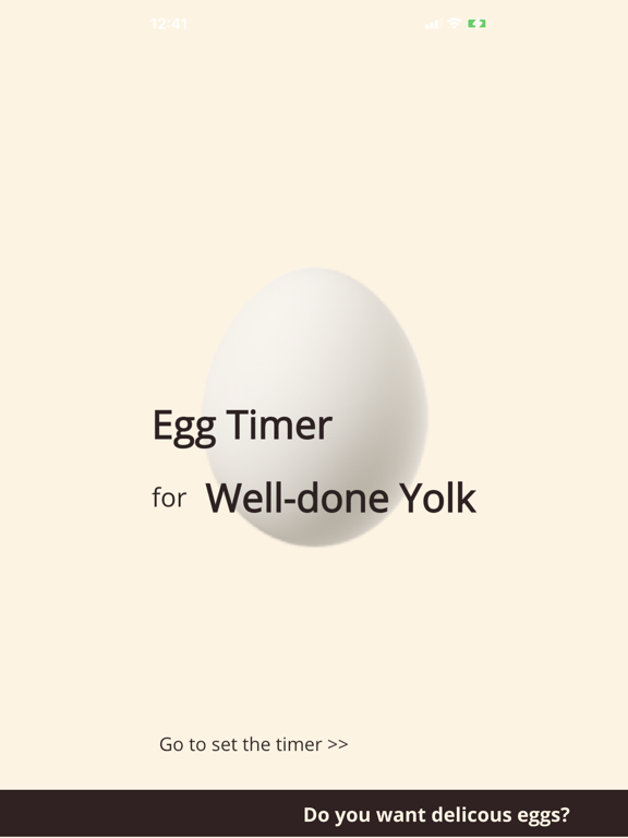 Egg Timer : Preset Count-down