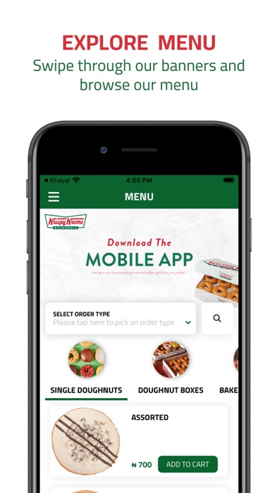 Krispy Kreme Nigeria Screenshot