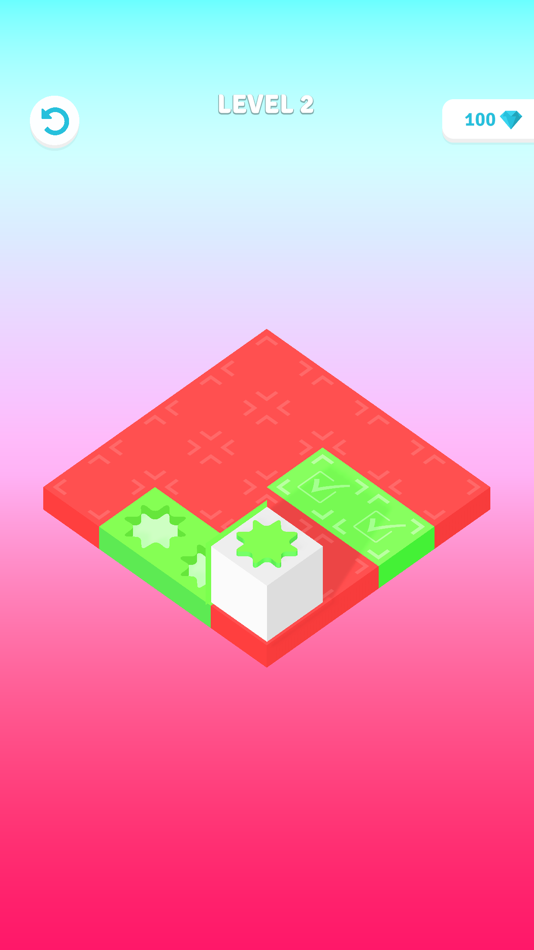 #2. Splatter Cube (iOS) 由: Muhammet Ali Yasar
