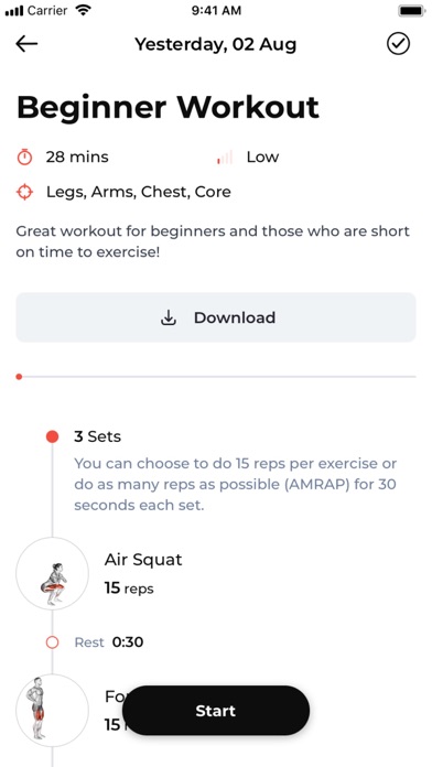 Screenshot #3 pour Bulldog Fitness