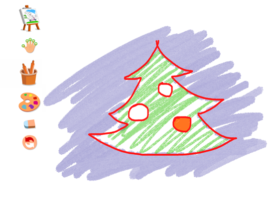 Busy Kids Xmas colors 子供向けのぬり絵のおすすめ画像6