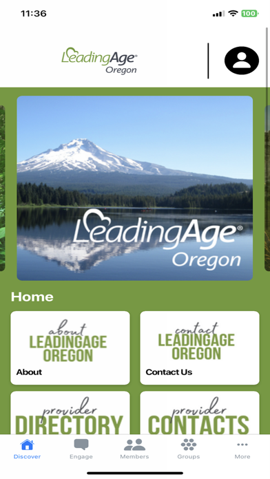 LeadingAge Oregon Screenshot