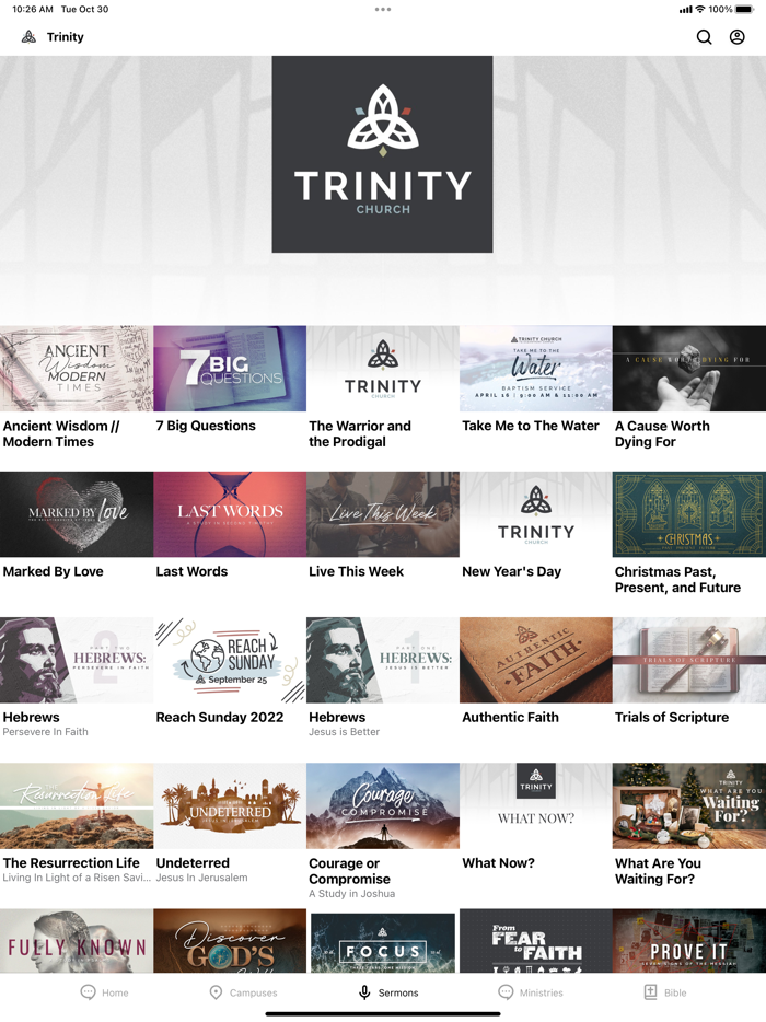 The Trinity Church App