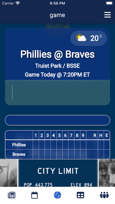 Atlanta Baseball Screenshot
