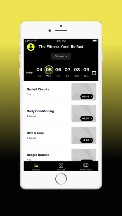 The Fitness Yard Screenshot