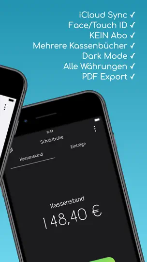 Screenshot von Das Kassenbuch auf dem iPhone 2
