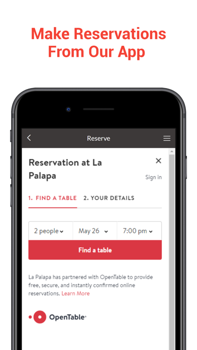 La Palapa Screenshot