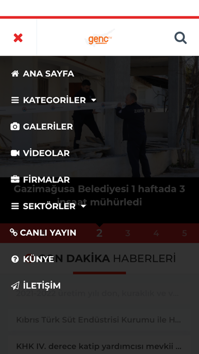Kıbrıs Genç TV Screenshot
