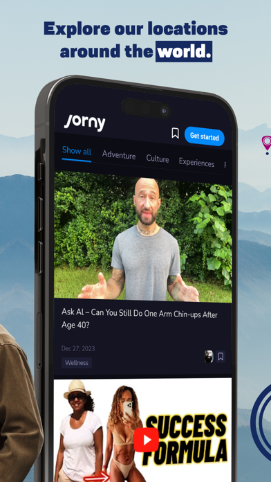 JORNY: Thrive after 55 Screenshot