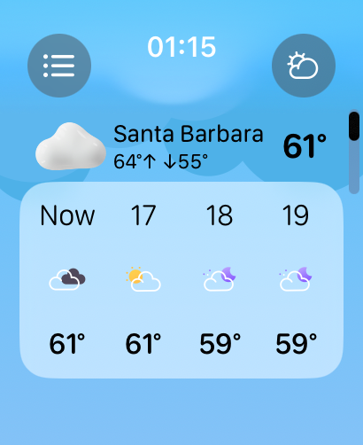 HeyWeather: Accurate Forecast