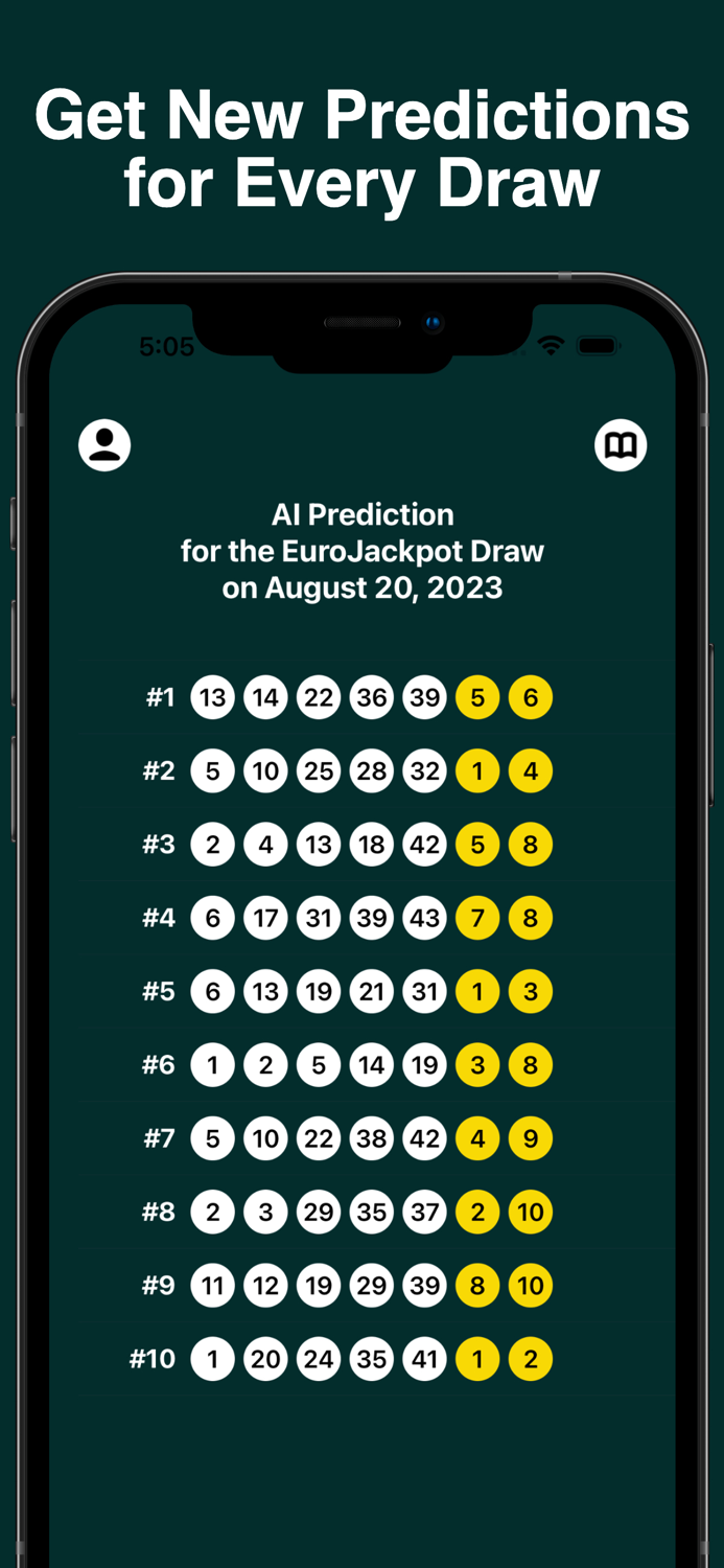 EuroJackpot.ai Prediction