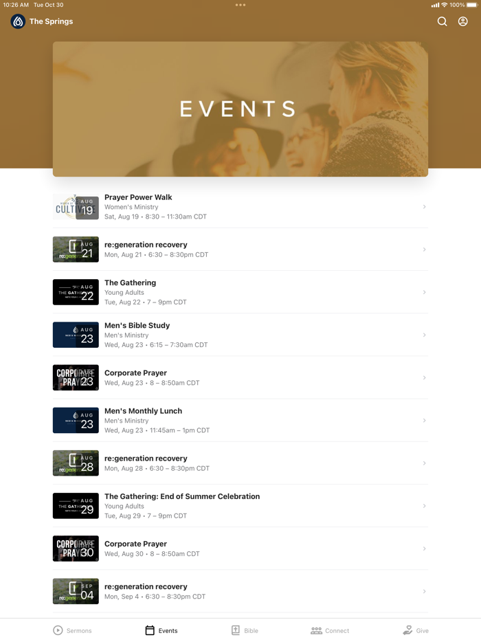 Springs Community Church