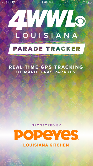 WWL Mardi Gras Parade Tracker Screenshot